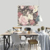 WANDenWOONdeco.nl textielposter PERNILLA afb 120x120 cm