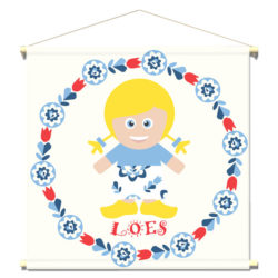 WANDenWOONdeco.nl WWDNL KIDS textielposter-LOES