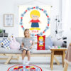 WANDenWOONdeco.nl WWDNL KIDS textielposter TEUN