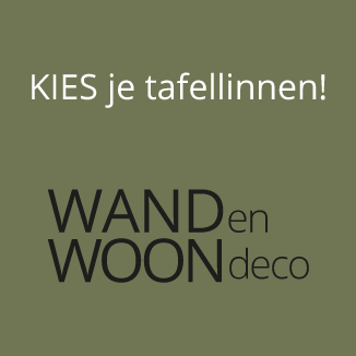 WANDenWOONdeco.nl Kies je tafellinnen!