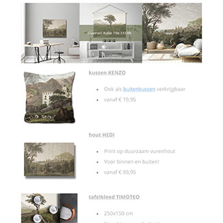WANDenWOONdeco.nl nieuwsbrief 20-3-2019 Het is lente!
