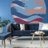 WANDenWOONdeco.nl zelfklevend behang cirkel ZEN