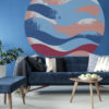 WANDenWOONdeco.nl zelfklevend behangcirkel ZEN