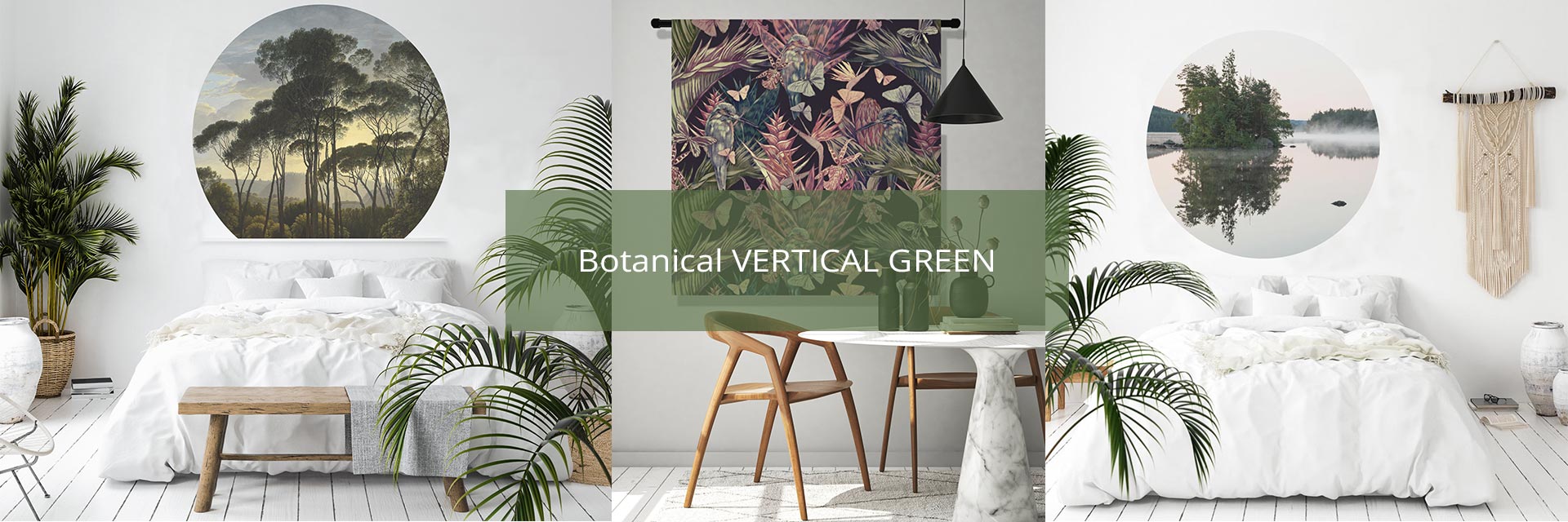 WANDenWOONdeco.nl sfeer VERTICAL GREEN