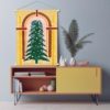 textielposter I LOVE CHRISTMAS TREE - Afbeelding 2