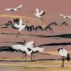 behangpaneel-KRAANVOGELS-blush-pink
