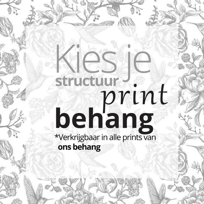 Wil je structuurbehang leerstructuur of textielstructuur? Kies hier je print