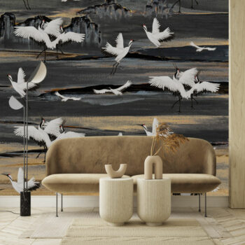 behang-KRAANVOGELS-ivory-black