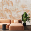 fotobehang-BAMBOO-peach