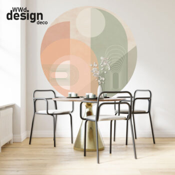 zelfklevend-behangcirkel-ZONE-peach-design-deco